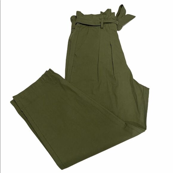 🆕 7FAM Paperbag High Waist Pants - Picture 3 of 9